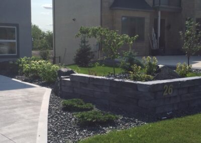 Retaining Wall Planter