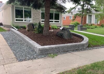 Large Area Retaining Wall