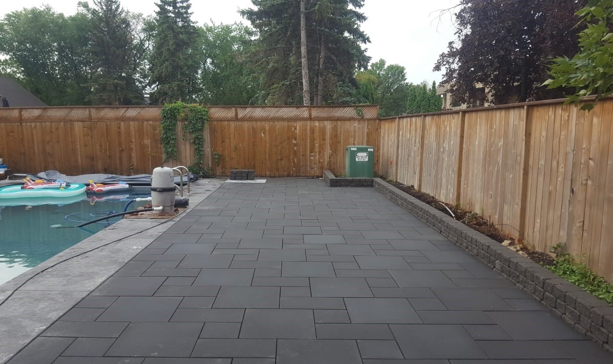 Patio surrounding Pool